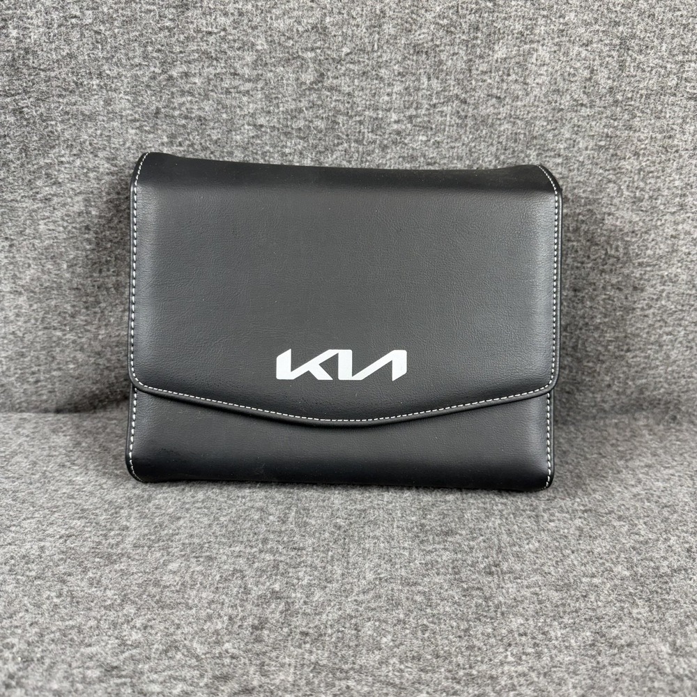 Kia Stinger 2022 Owner's Manual Set OEM Warranty Guide With Case Pouch